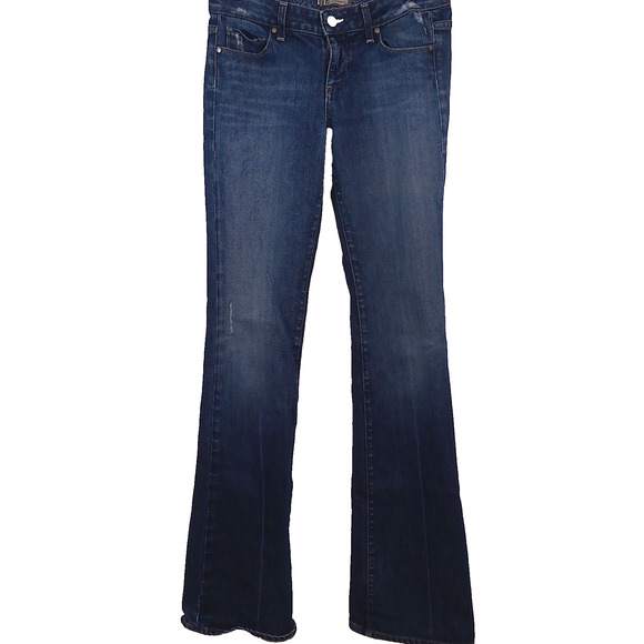 PAIGE Denim - Paige Jeans Womens 28 Bootcut Low Rise Medium Wash Laurel Canyon Denim 34 inseam